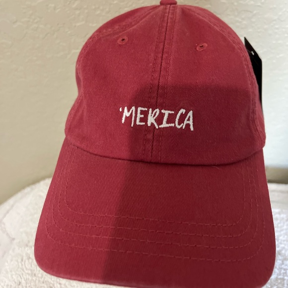 nwt ‘Merica hat brick red by state of mine one size - Picture 1 of 7